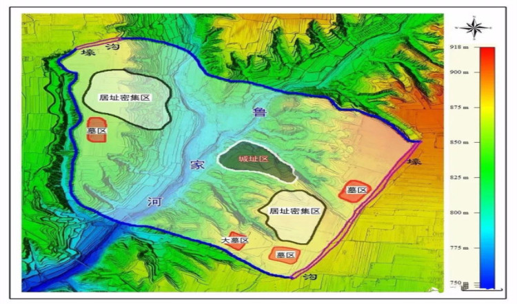 刘家洼墓地范围示意图。.jpg